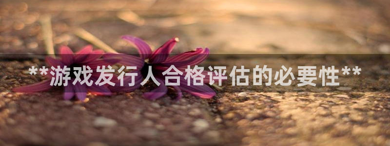 顺赢大师软件可不可靠：**游戏发行人合格评估的必要性**
